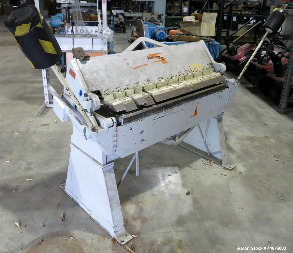 Used Chicago Roll Bender, Model # BP-414-6, Serial # 314090