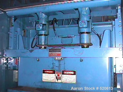 USED: Bliss C2-60 press. Bed dimensions: 1079mm x 609mm. Shut height:571mm. Pressing force: 60 tons (534,545 Newtons). Motor size: 10 hp(7.45 kw). Strokes per minute: 45-90. Overall dimensions: 2337m...