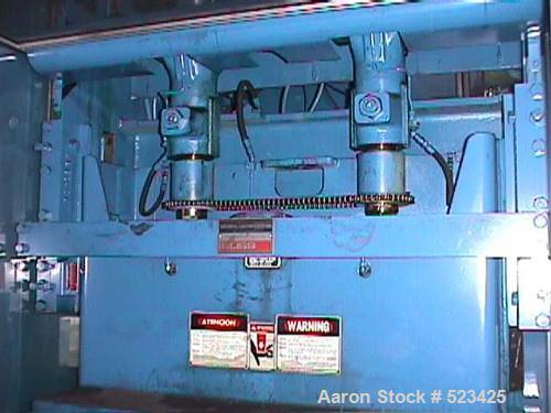 USED: Bliss C2-60 press. Bed dimensions: 1079mm x 609mm. Shut height:571mm. Pressing force: 60 tons (534,545 Newtons). Motor size: 10 hp(7.45 kw). Strokes per minute: 45-90. Overall dimensions: 2337m...