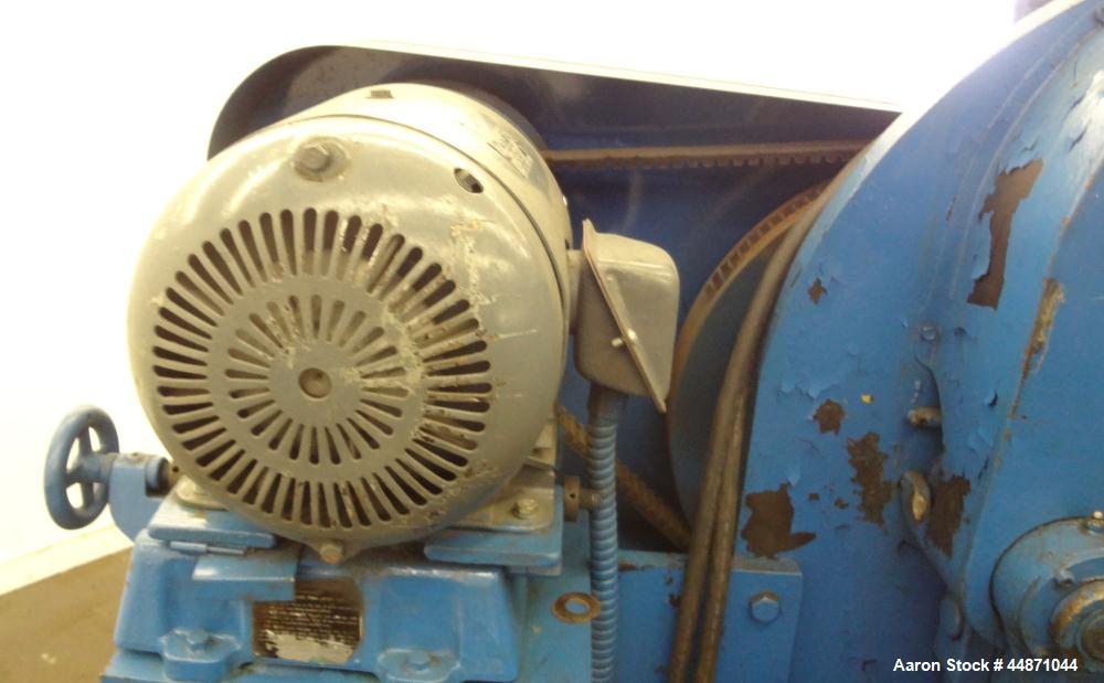 Used Chicago Dreis & Krump Mechanical Press Brake, Size 333. Capacity 48" x 10 gauge, stroke of ram 2". Includes a 2hp, 3/60/440 volt, 1750 rpm motor. Serial# L2002.