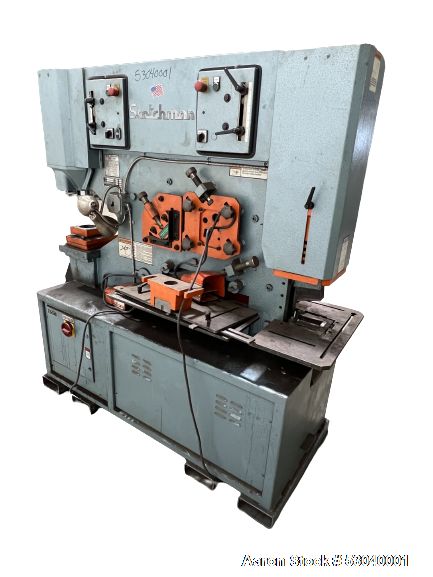 Used Scotchman D08514-20M Ironworker – 85 Ton for Sale