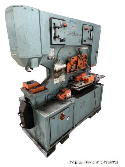 Used Scotchman D08514-20M Ironworker – 85 Ton for Sale