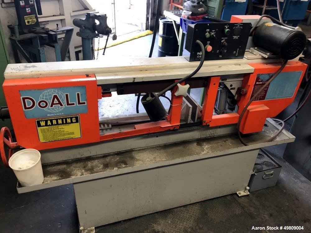 Used DoAll General Purpose Manual Horizontal Bandsaw, Model C-916 M.