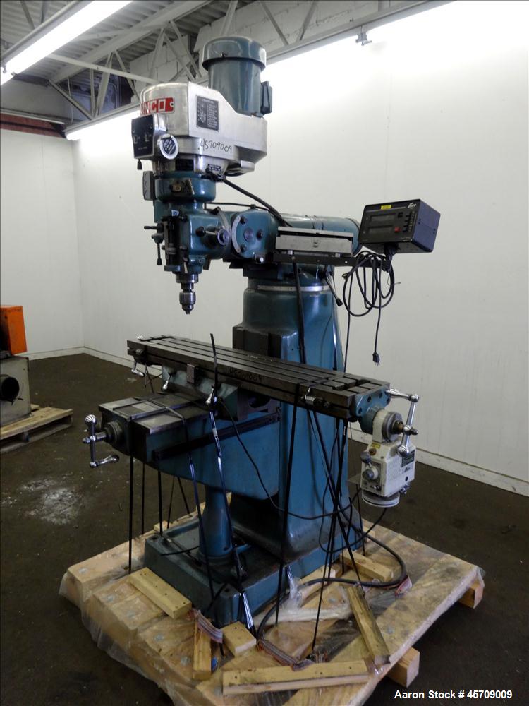 Used Enco Variable Speed Vertical Milling Machin