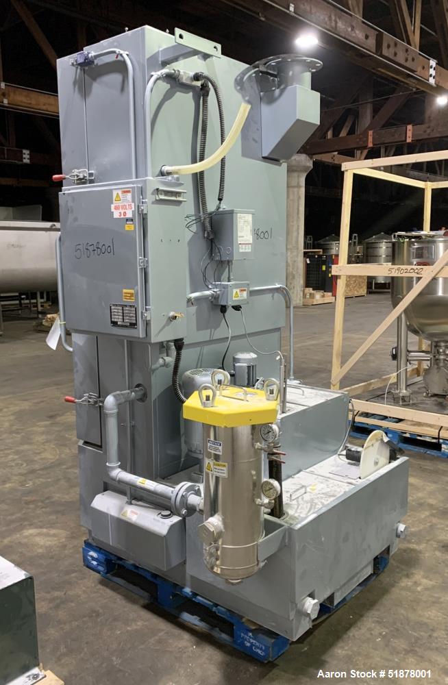Used Industrial Better Engineering Purifier Series Heavy Duty Parts Washer - Model F-3000-P-SS - 30" Diameter - 750 lbs Capacity