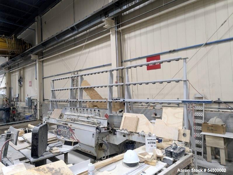 Used Park Industries Fastback Flat Edge Polisher | Single Pass Stone Edge Finisher
