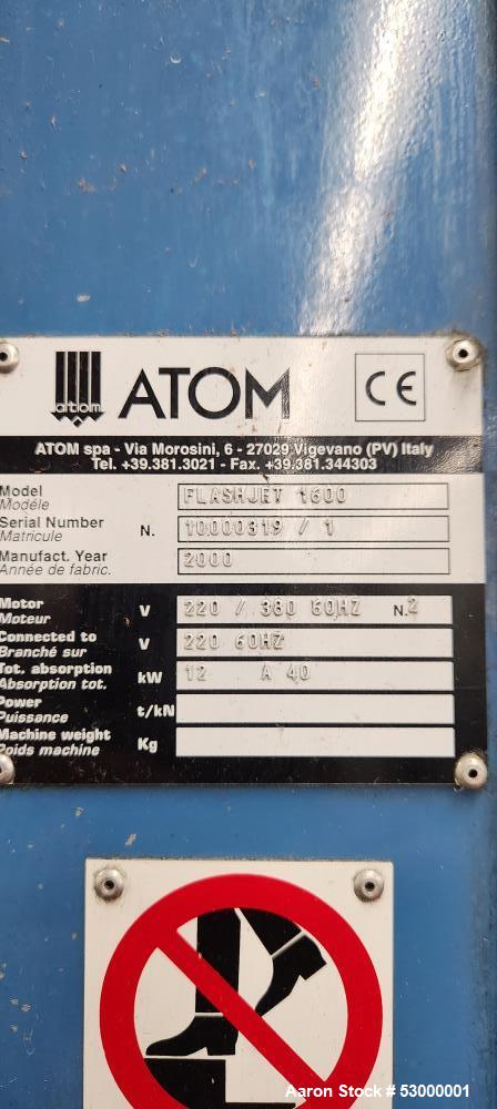 Used-Atom Waterjet Cutter