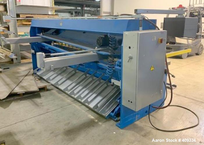 Used- Guifil "GHE" Hydraulic Guillotine Shear, Model GHE630.