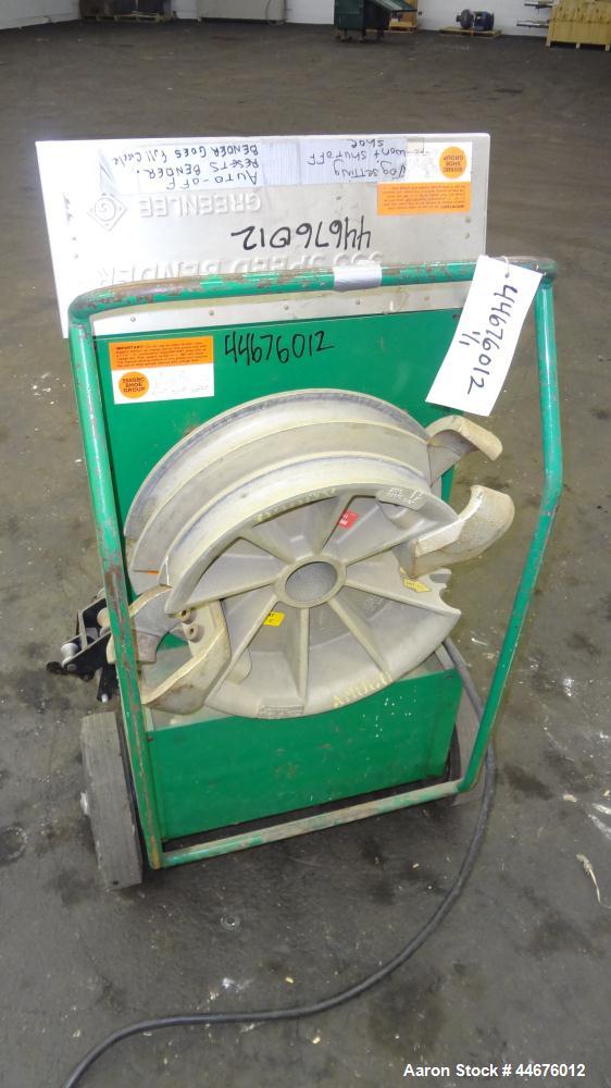 Used greenlee 555 online bender for sale