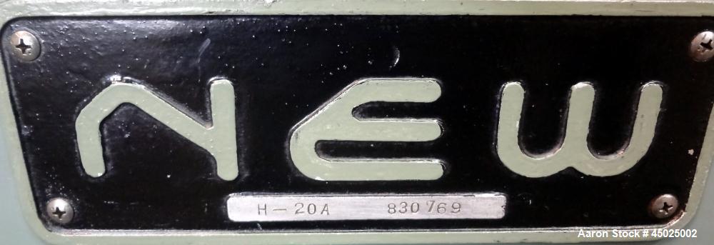 Used Nakashimada Engineering Works Cold Header, Model H-20A