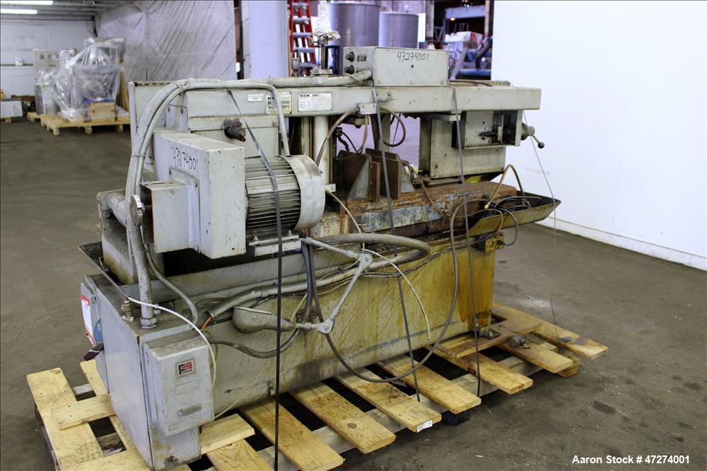 Used HE&M-Saw Horizontal Pivot Band Saw, Model 1000A.