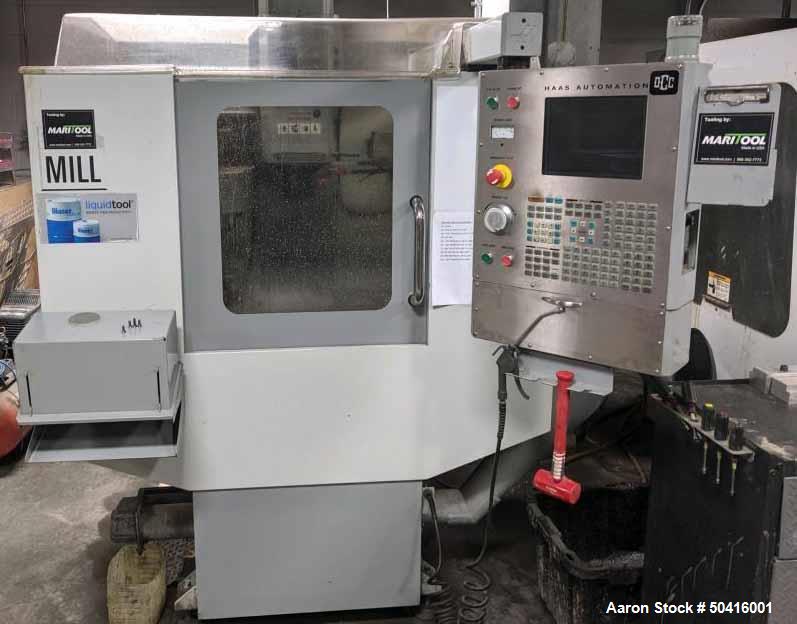 Used- Haas Super Mini-Mill CNC Vertical Mill.