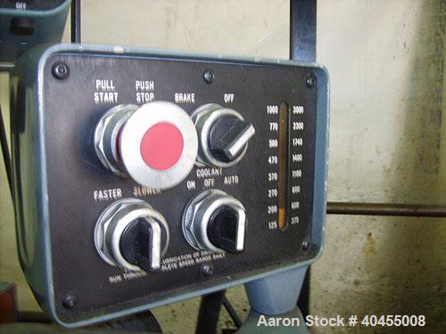 Used Hardinge 9'' x 18'' Precision Tool Room Lathe. Spindle construction Hardinge ball bearing. Spindle nose Hardinge taper. Spindle capacity: With round type 5C collets 1 1/16". With step chucks 1 1...