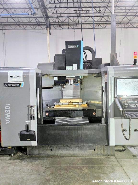 Used Hurco VM30i 3-Axis CNC Machining Center | 50” x 20” x 20” | 20-Station ATC | 10,000 RPM | 2018