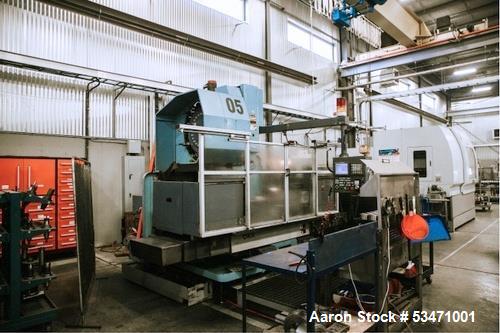 Used OKK Vertical Machining Center, Model MCV-660. 6000 RPM spindle speed; 59" X-axis, 26" Y-axis, 25.5" Z-axis; 25.5" 67" L x 25.5" W table size; 24 Tool changer capacity; 26,500 lbs. approximate we...