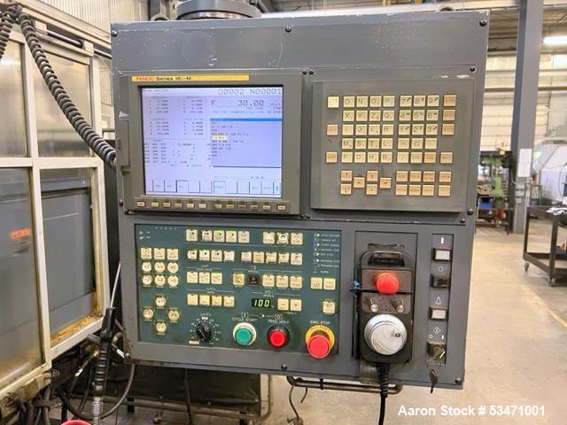 Used OKK Vertical Machining Center, Model MCV-660. 6000 RPM spindle speed; 59" X-axis, 26" Y-axis, 25.5" Z-axis; 25.5" 67" L x 25.5" W table size; 24 Tool changer capacity; 26,500 lbs. approximate we...