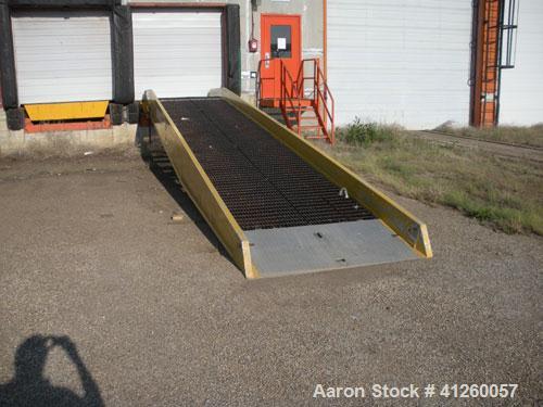 Used Magliner Mobile Truck Dock, 16,000 lbs capacity.
