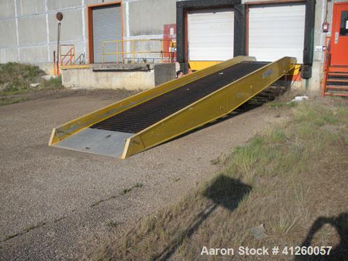 Used Magliner Mobile Truck Dock, 16,000 lbs capacity.