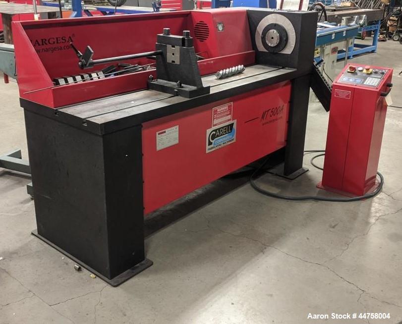 Used Nargesa Industrial Automatic Wrought Iron Bar Twisting and Scrolling Machi