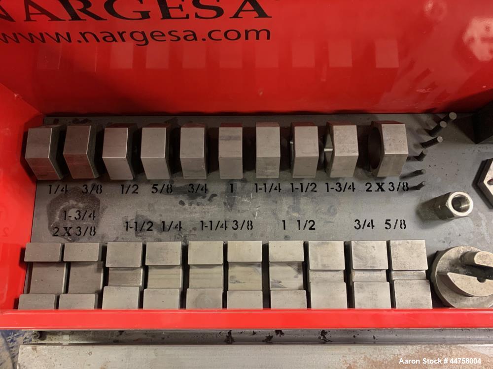Used Nargesa Industrial Automatic Wrought Iron Bar Twisting and Scrolling Machi