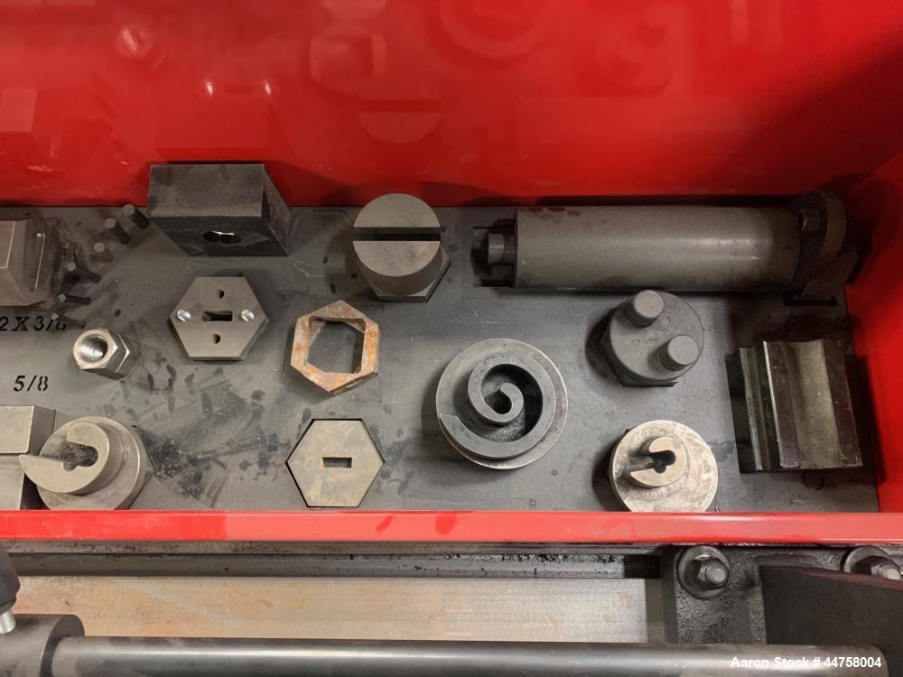 Used Nargesa Industrial Automatic Wrought Iron Bar Twisting and Scrolling Machi