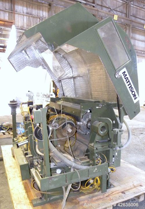 Used Mattison Rotary Lathe, Model 862. Arbor le