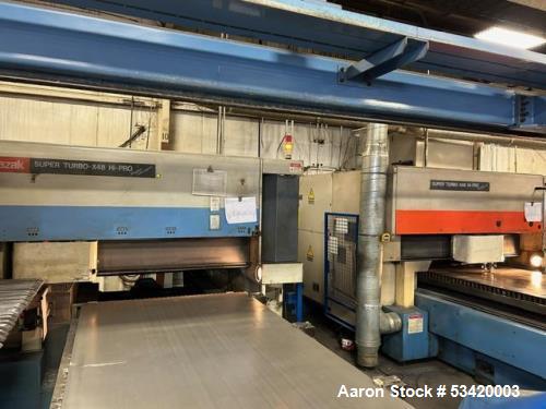 Mazak Super Turbo X48 Hi-Pro Laser Cutting Machines.
