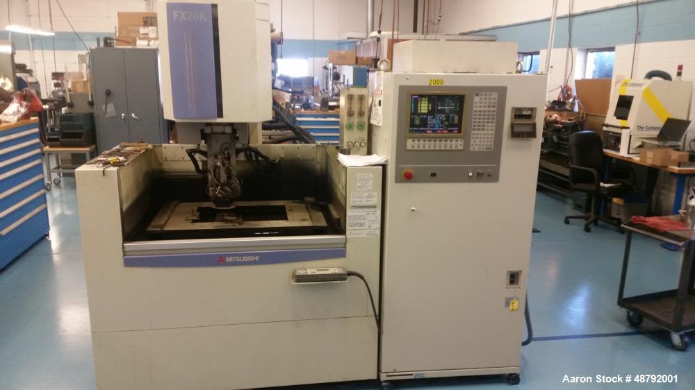 Used Mitsubishi FX20K CNC Wire EDM.