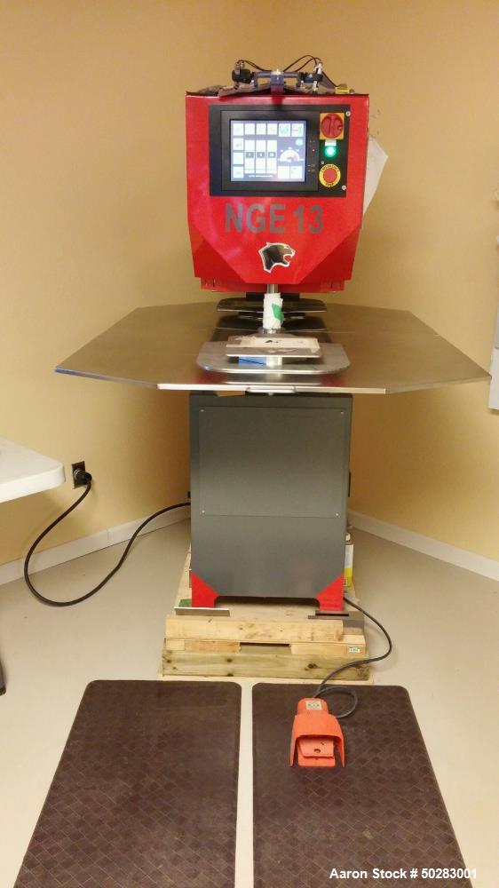 Used Permaboss Debossing Press, Model NGL 13