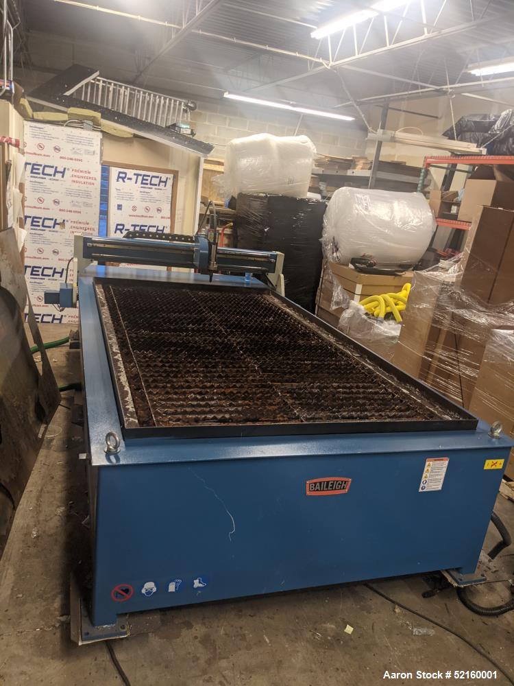 Used Baileigh Plasma Table with Hypertherm Powermax 65 Cutter