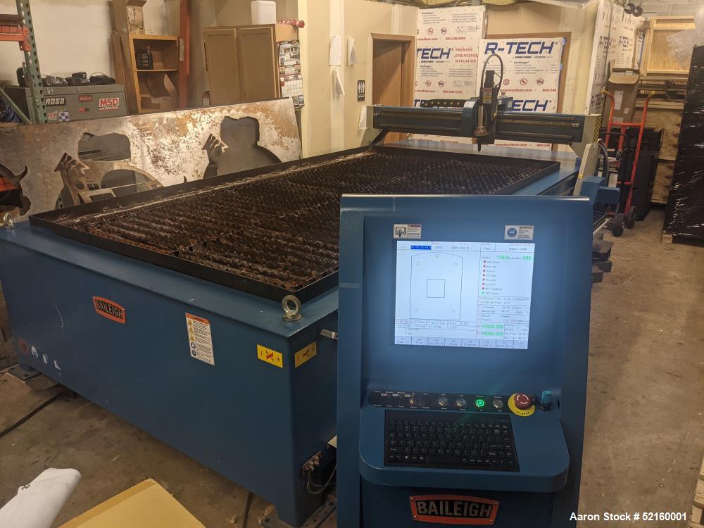 Used Baileigh Plasma Table with Hypertherm Powermax 65 Cutter