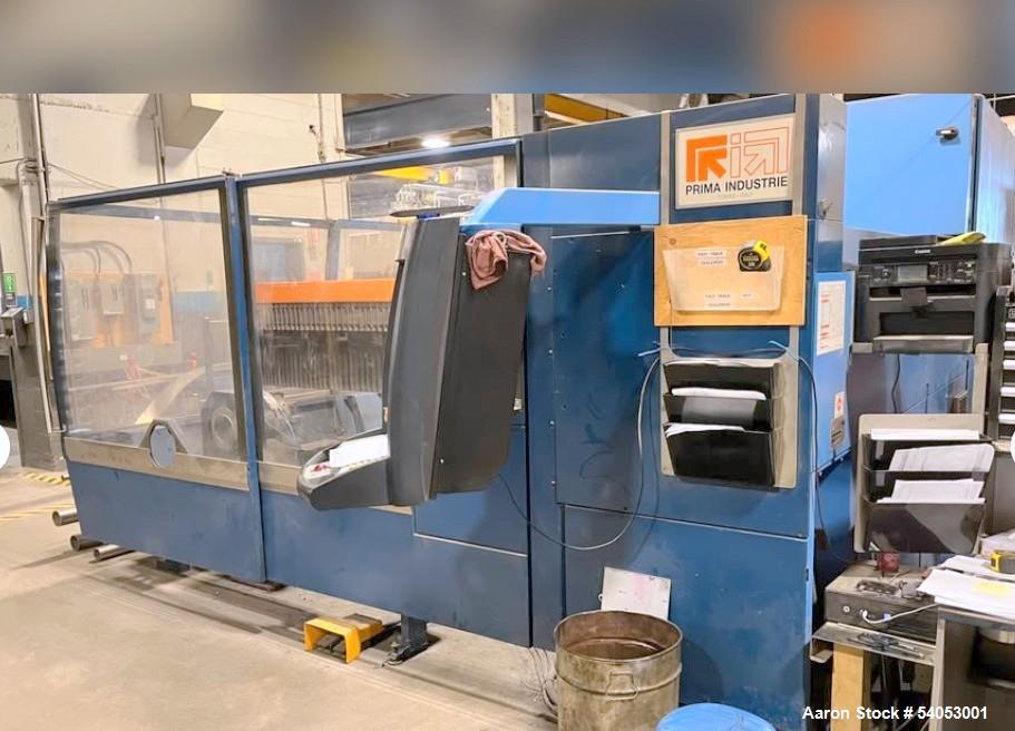 Used Prima Platino 2040 5kW Laser Cutting Machine | 6'x12' Tables | Upgraded Optics & Controls