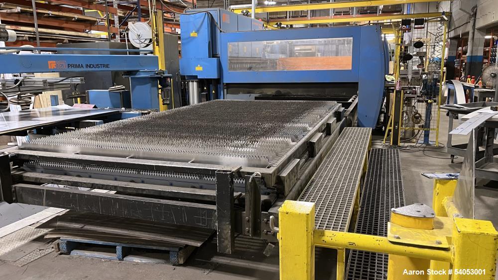 Used Prima Platino 2040 5kW Laser Cutting Machine | 6'x12' Tables | Upgraded Optics & Controls