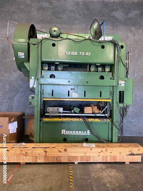 Used- Heim Rousselle Tow Point Straight Side Stamping Press