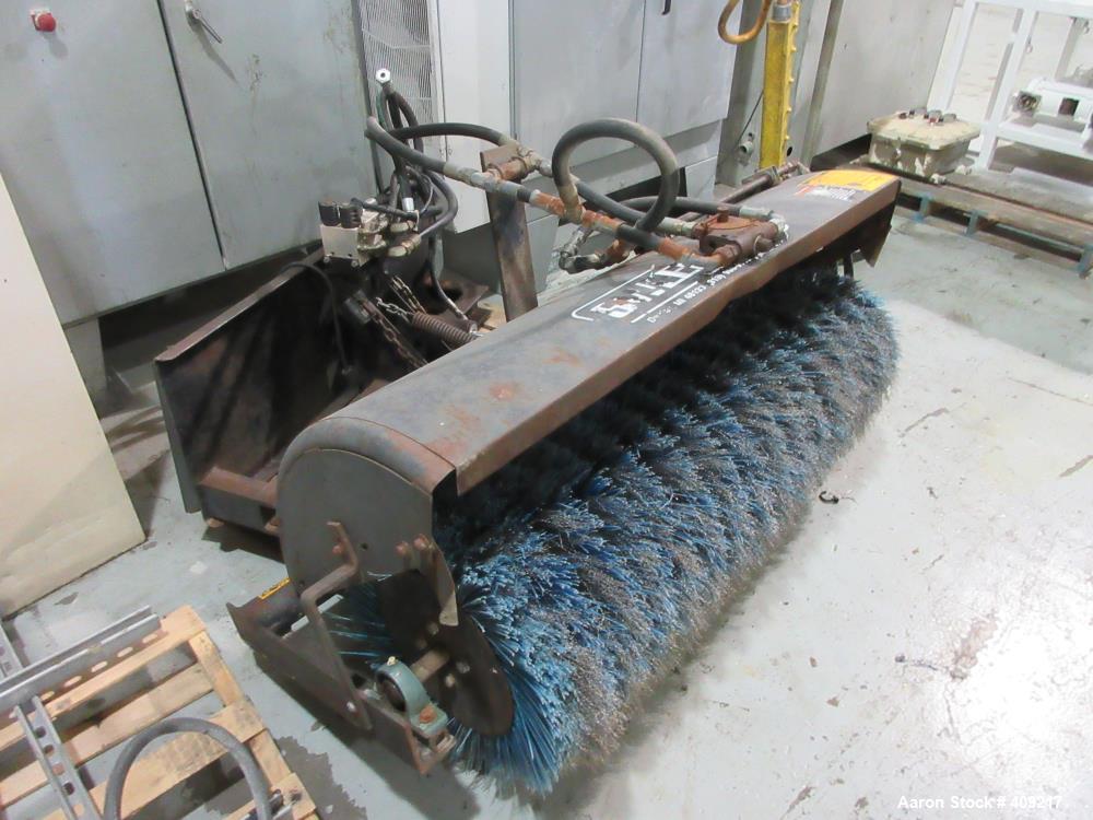 Used- Sweepster Skid Steer Broom/Sweeper, Model S32. Hydraulic Operated. Serial# 932675