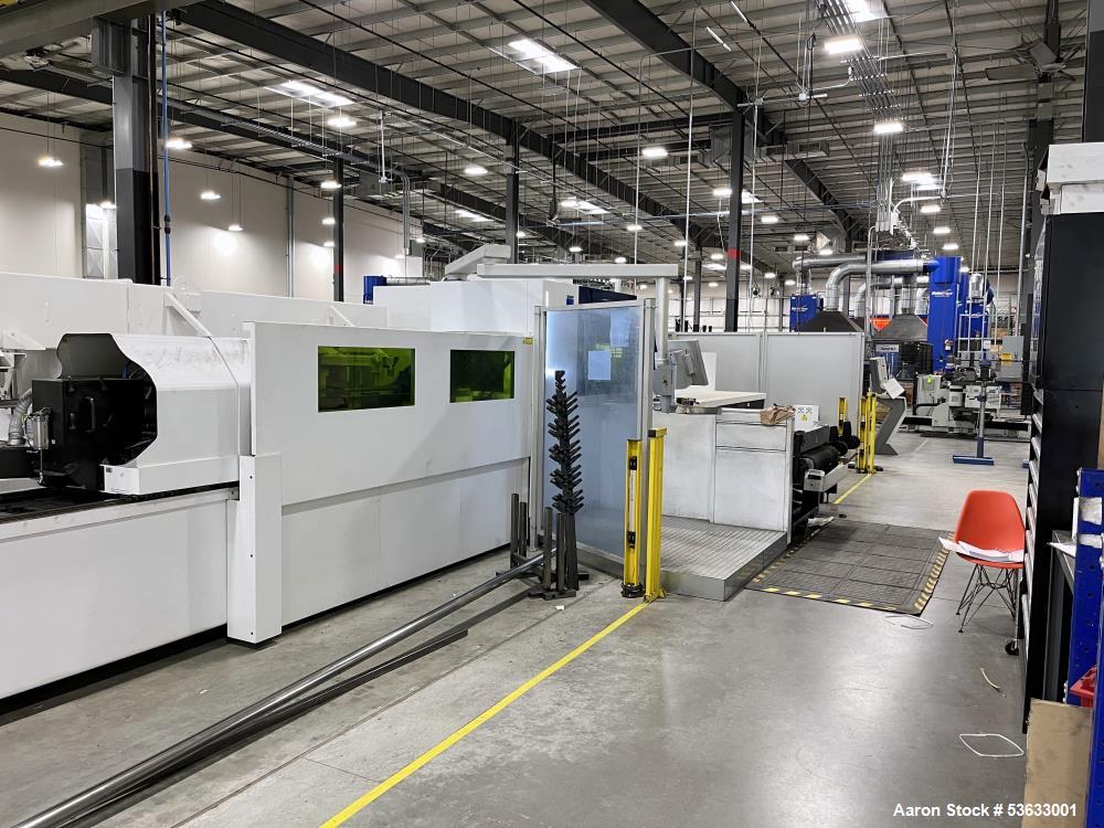 Used Trumpf TruLaser Tube 5000 – 3000W Fiber Laser | 5.984" Max OD | Complete System with TruDisk 3001 | 2018