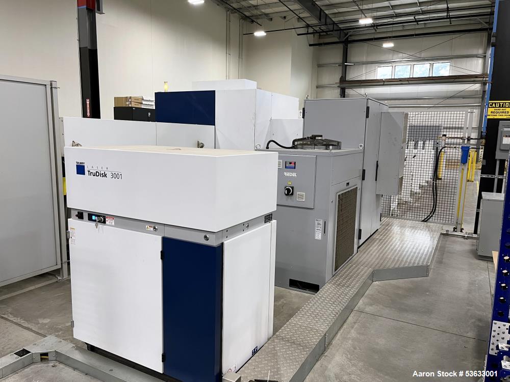 Used Trumpf TruLaser Tube 5000 – 3000W Fiber Laser | 5.984" Max OD | Complete System with TruDisk 3001 | 2018