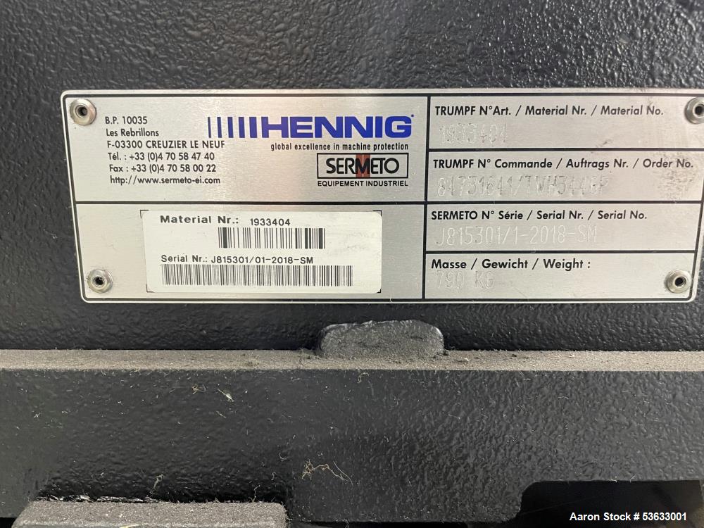 Used Trumpf TruLaser Tube 5000 – 3000W Fiber Laser | 5.984" Max OD | Complete System with TruDisk 3001 | 2018