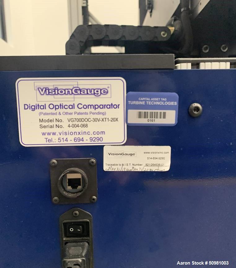 Used- Vision Gauge Digital Optical Comparator