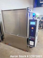Used LS Industries LSW-FW-SS Filter Washer – Stainless Steel, 18kW Heater, 3HP Pump, HMI Touchscreen, Precision Cleaning