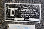 Used- Tru-Stone 5' x 7' granite surface plate c/w stand, serial#20088.