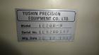 Used Yushin America Airliner AE-200D Robot. With a servo traverse and two pneumatic axes. Includes a model YC-3000 portable controller. Built 1993.
