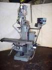 Used- Bridgeport Series I vertical milling machine. Table size 9