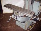 Used Bridgeport Series I vertical milling machine. Table size 9