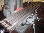 Used Bridgeport Series I vertical milling machine. Table size 9