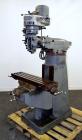Used Bridgeport  Series 1 Knee Mill. Spindle speeds 80- 2720 (variable). Table size 9” deep x 36” wide. Driven by a 1 hp, 3/60/230/460 volt, 1420 rpm motor.