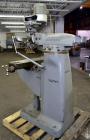 Used Bridgeport Machines Series 1 Knee Mill.  Spindle speeds 80- 2720 (variable). Table size 9” deep x 42” wide. Driven by a 1 hp, 3/60/208-220 volt, 1730 rpm motor.