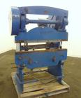 Used Chicago Dreis & Krump Mechanical Press Brake, Size 333. Capacity 48