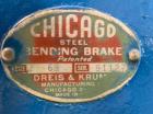 Used- Chicago Universal Steel Box & Pan Brake, Size 69