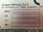 Used Hexagon Metrology CMM, (3D Coordinate Measuring Machine).